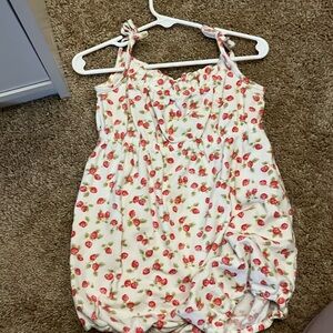 Ralph Lauren Baby girl Toddler Strawberry romper